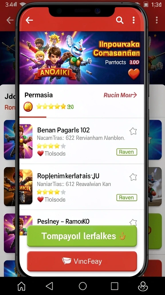 Grafis yang memukau dan menawan.