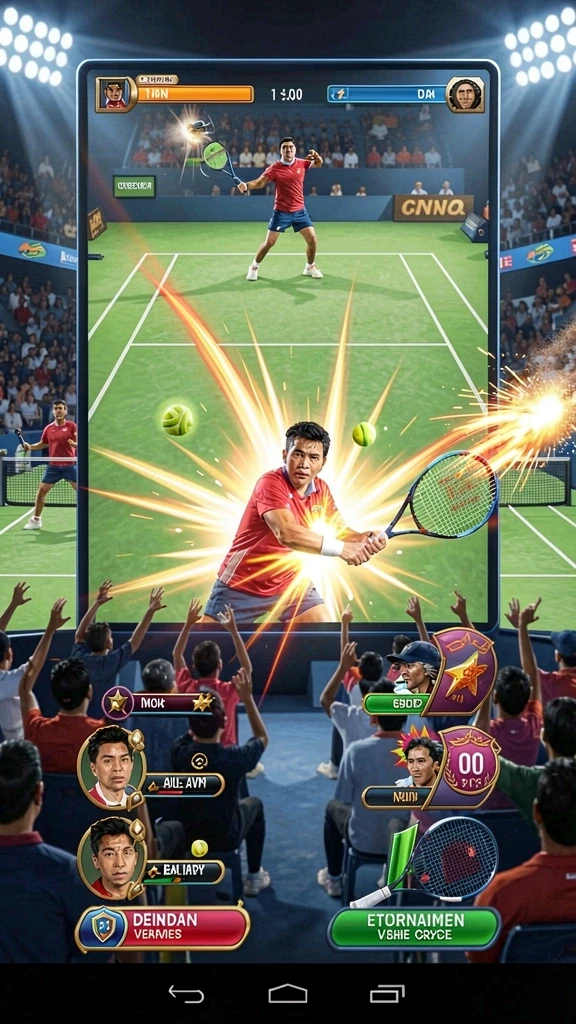 Mode multiplayer yang menguji kemampuan bersaing.