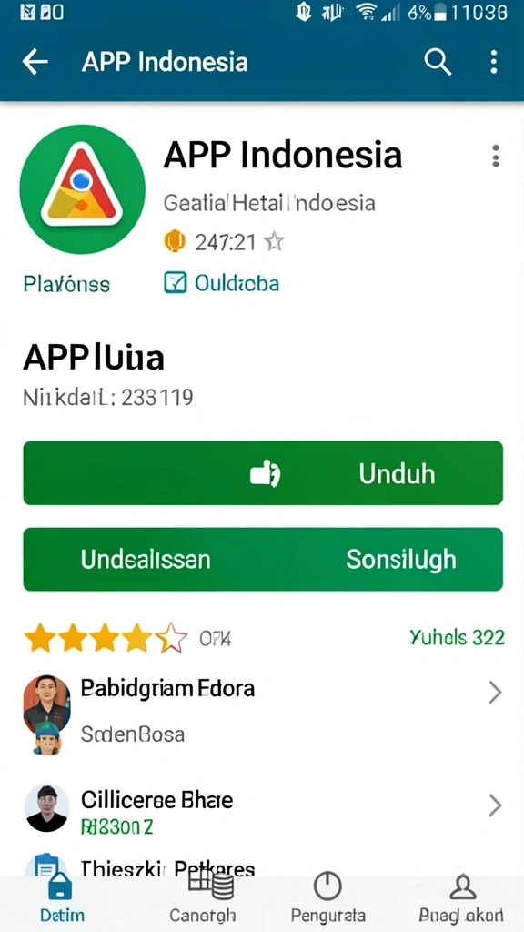Tampilan antarmuka yang intuitif dan menarik.