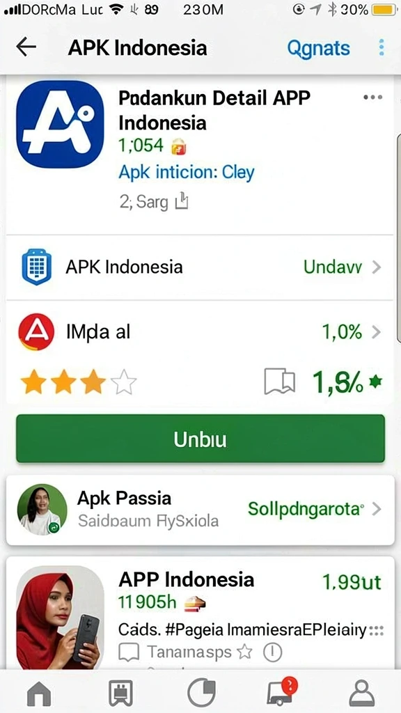 Tampilan karakter utama yang menarik dan penuh warna.