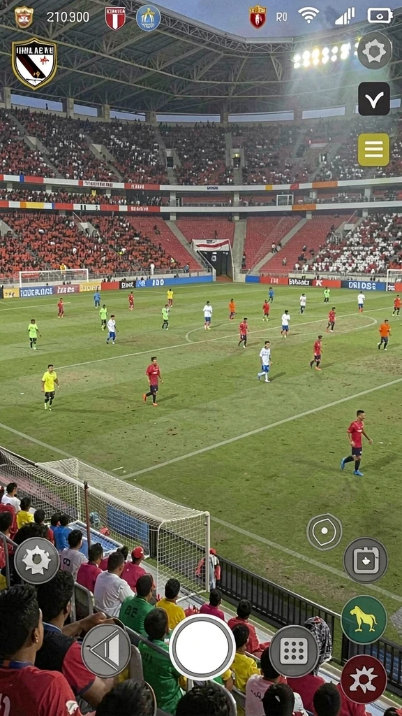 Tampilan grafis yang memukau dalam game.