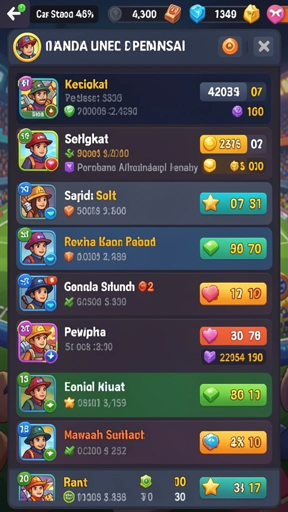 Game dengan berbagai pilihan permainan taruhan yang seru.