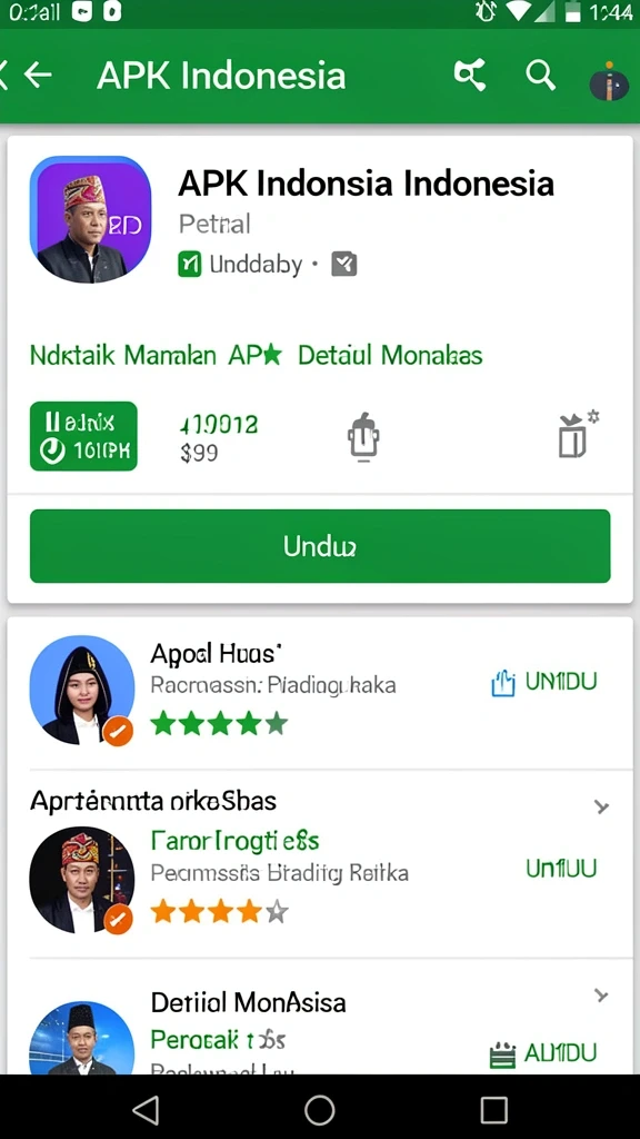Tampilan antarmuka yang ramah pengguna dan menarik.