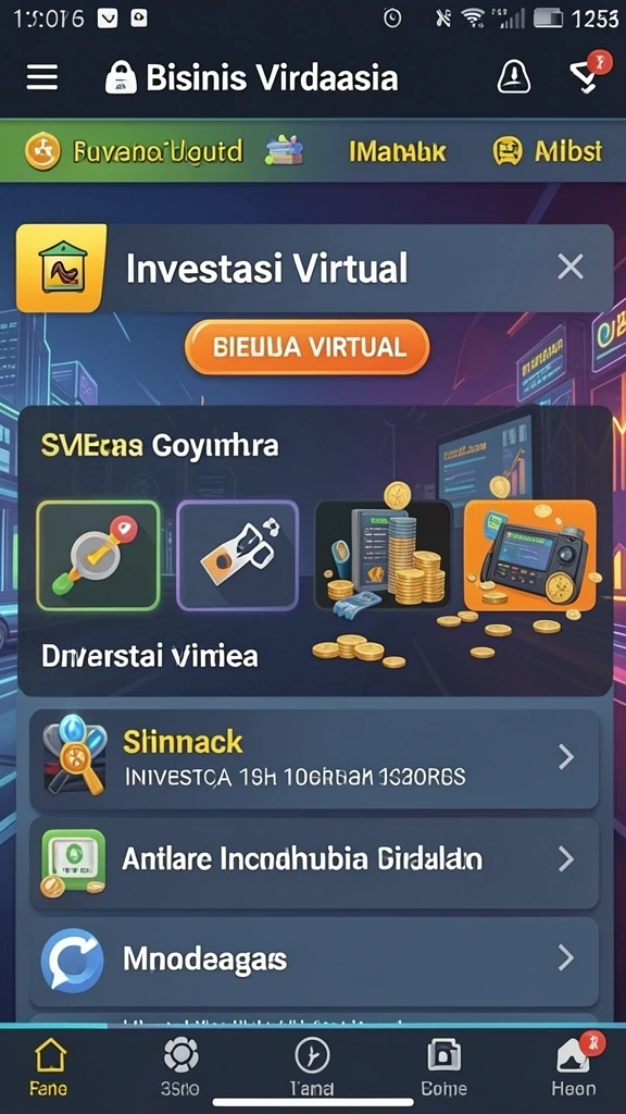 Tampilan antarmuka yang menarik dan intuitif.