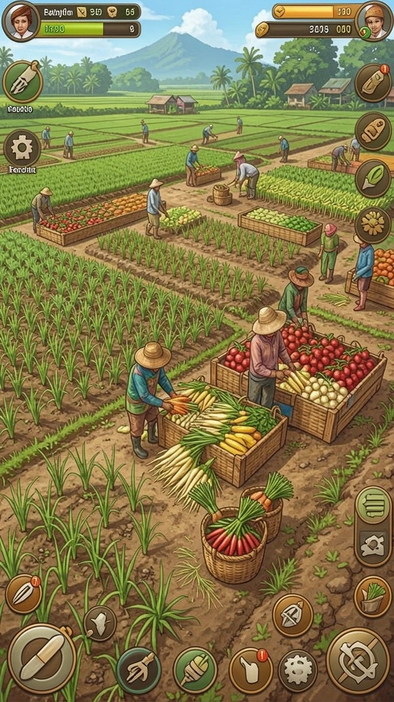 Tampilan menu utama DORAHOKI yang menarik dan mudah digunakan.