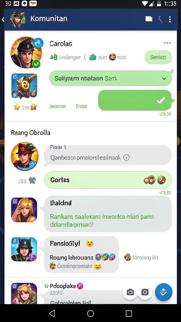 Tampilan grafik FO8 yang memukau.