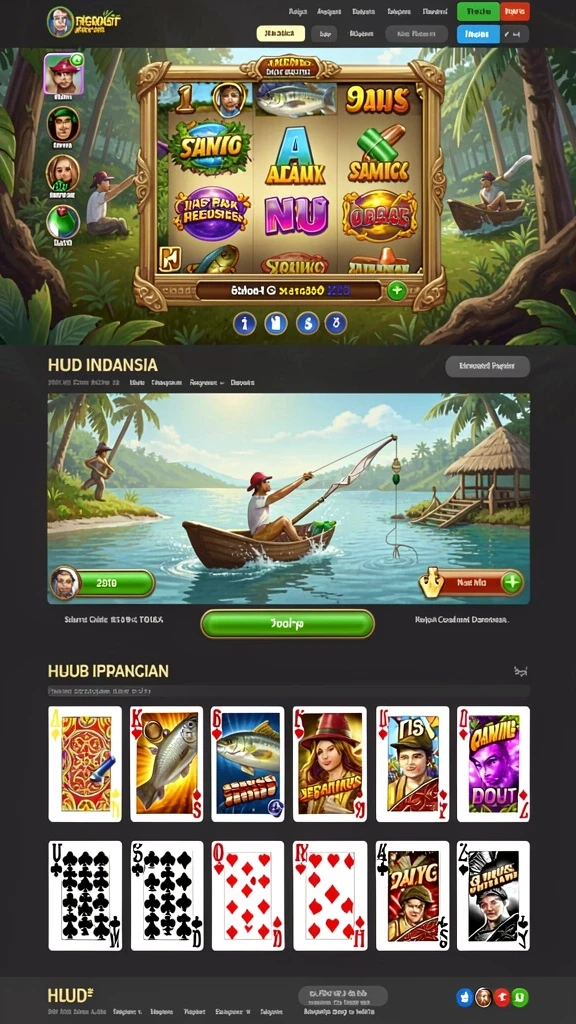Beragam pilihan permainan yang mengasyikkan.