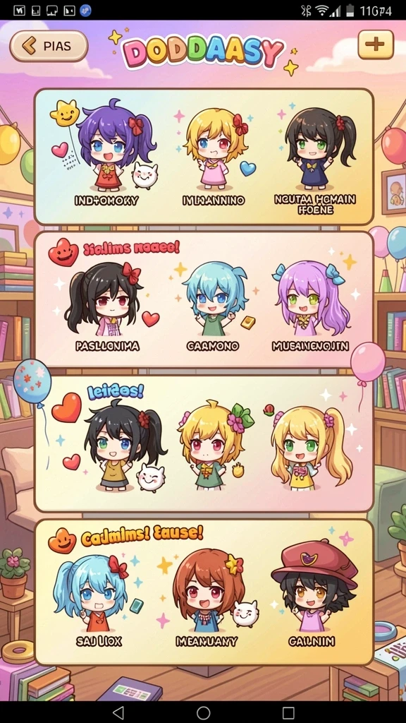 Menu pilihan level yang beragam dan menantang.