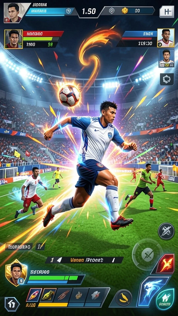 Screenshot menggambarkan mode multiplayer yang seru.