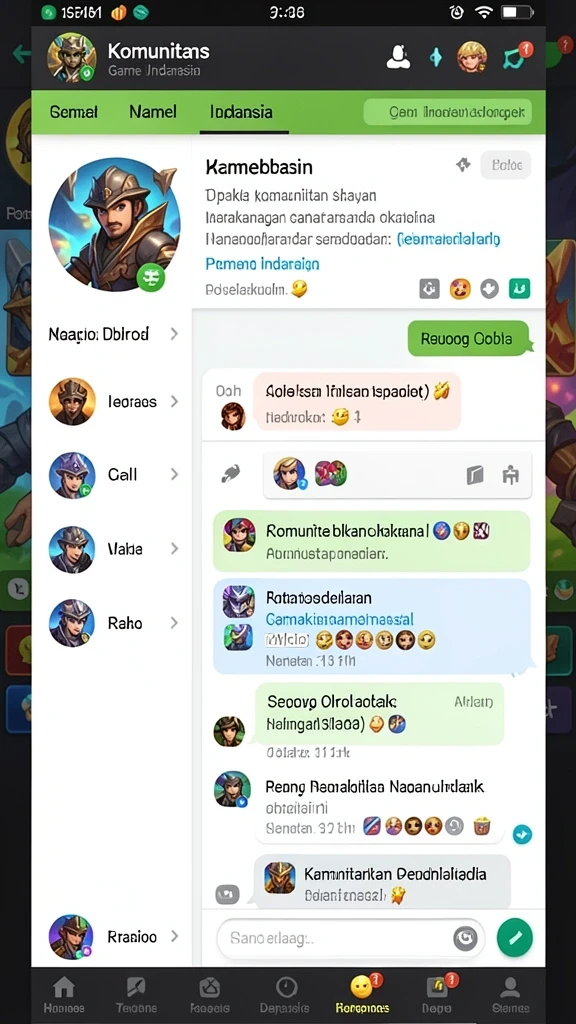 Tampilan antarmuka yang menarik dan intuitif.