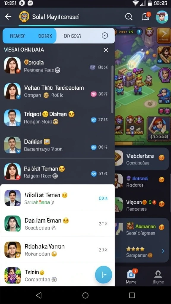 Tampilan antarmuka yang mudah dipahami dan menarik.