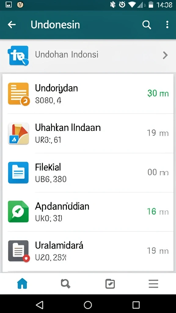 Tampilan antarmuka yang menarik dan mudah diakses.