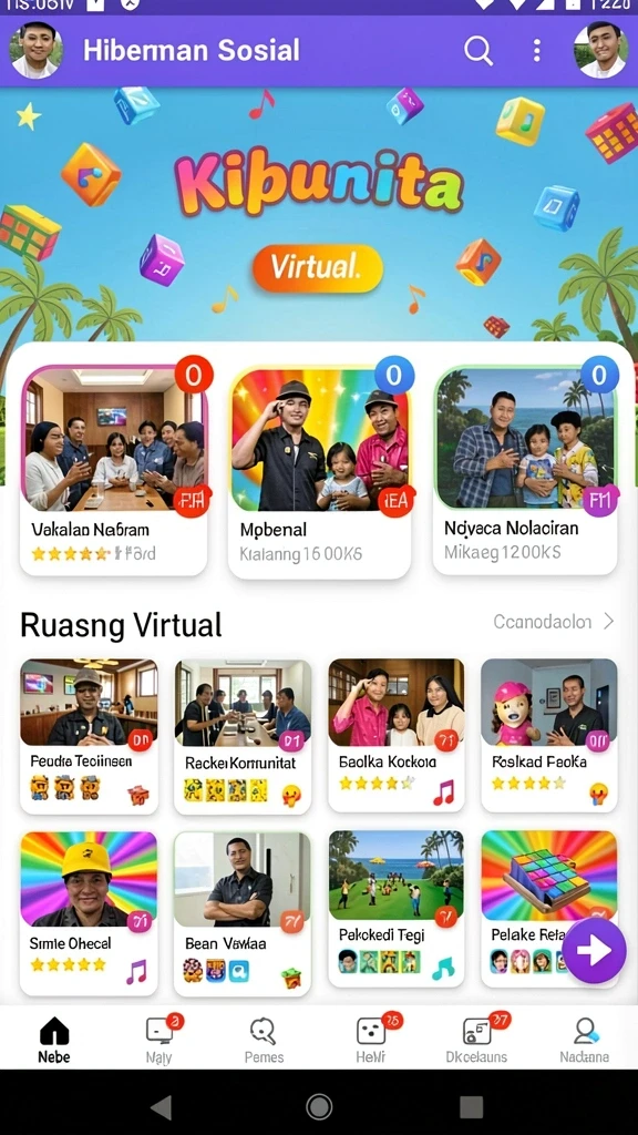 Fitur multiplayer yang mengasyikkan.