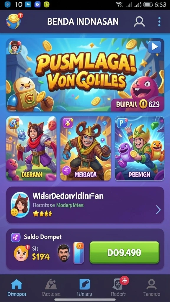 Mode liga menambah pengalaman bermain yang kompetitif.