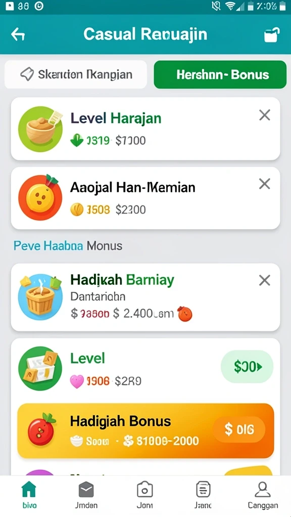 Karakter yang beragam dengan kemampuan unik.