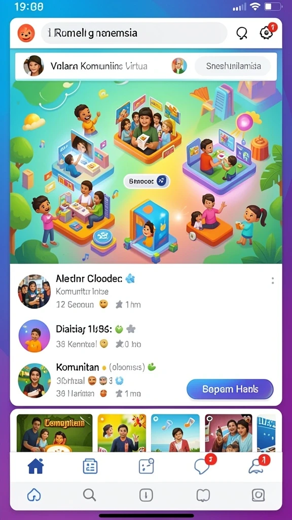 Tampilan antarmuka LEDAK388 yang menarik dan intuitif.