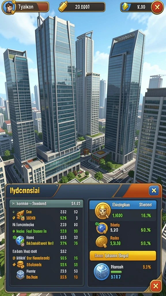 Leaderboard yang menunjukkan peringkat pemain secara real-time.