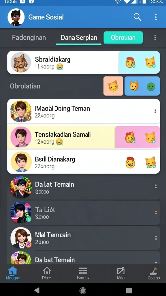 Berbagai pilihan mesin slot dengan tema yang beragam.