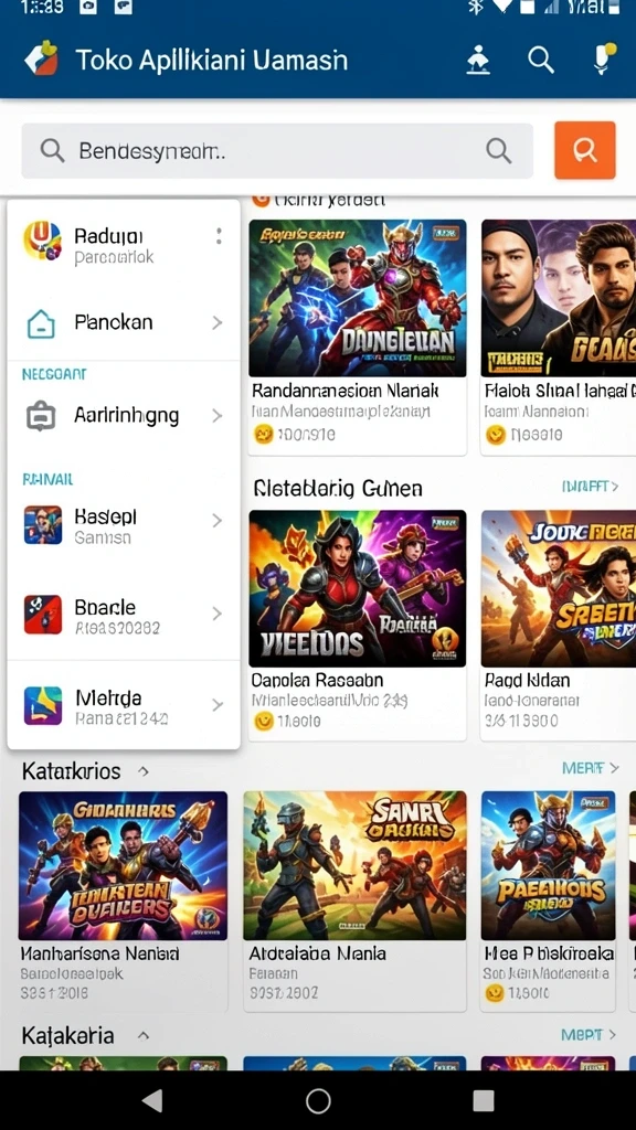 Screenshot 3 menunjukkan fitur turnamen memancing yang seru.