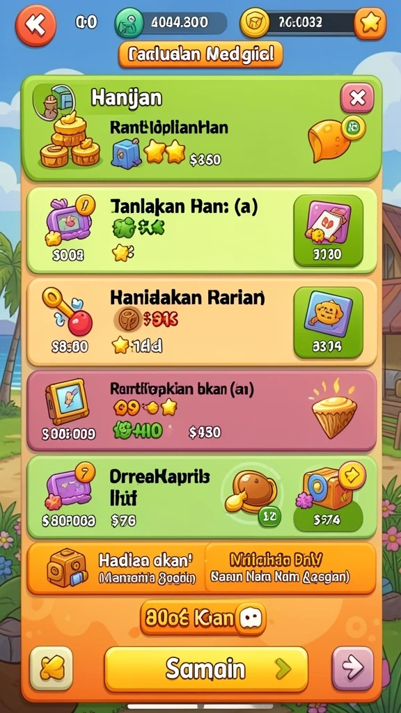 Pengalaman bermain yang halus dengan fitur menarik.
