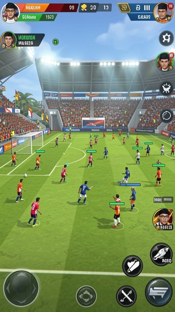 Salah satu level menantang dalam NGASO77.