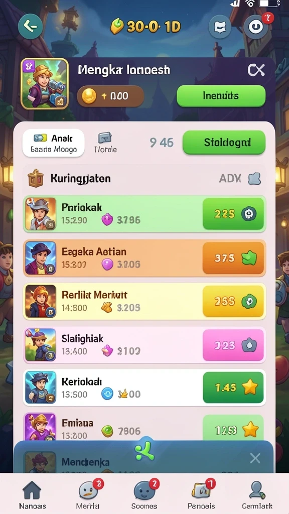 Bonus harian yang menguntungkan para pemain.