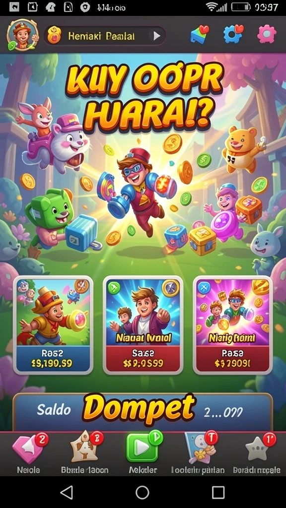 Promosi menarik setiap hari untuk meningkatkan peluang menang.