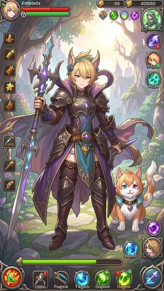 Fitur penyesuaian avatar yang menyenangkan.