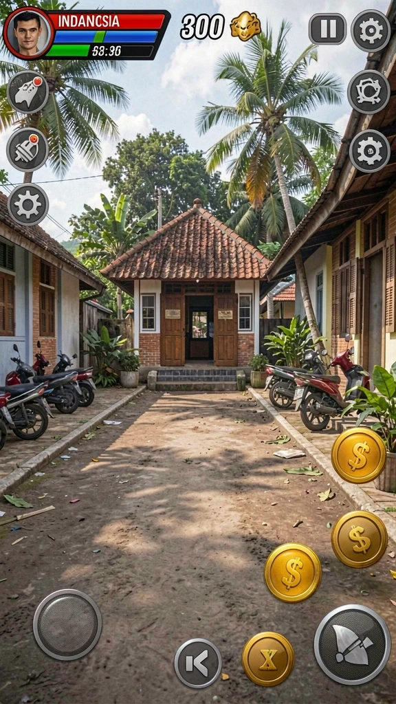 Tampilan antarmuka yang intuitif dan menarik.
