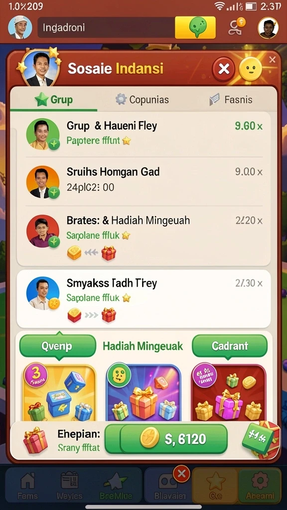 Beragam karakter unik dengan kemampuan berbeda.