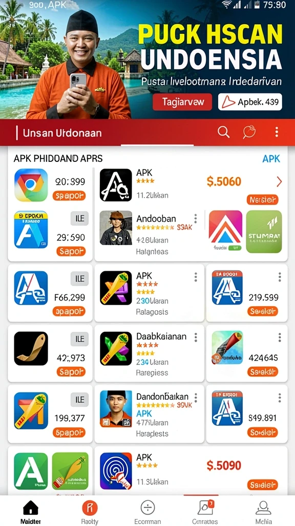 Tampilan antarmuka pengguna yang menarik dan mudah digunakan.