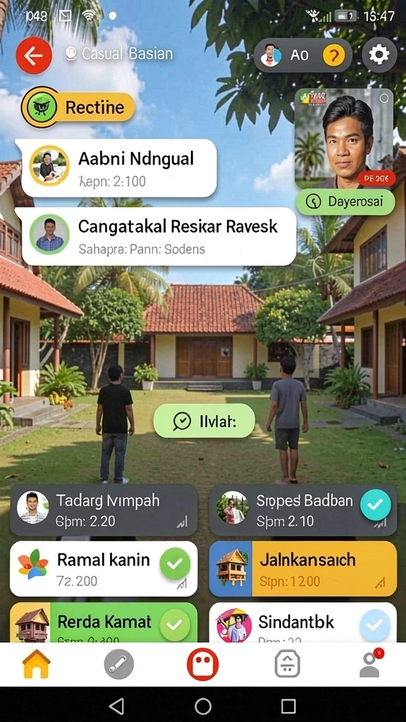 Sebuah momen epik saat menyelesaikan misi dengan teman.
