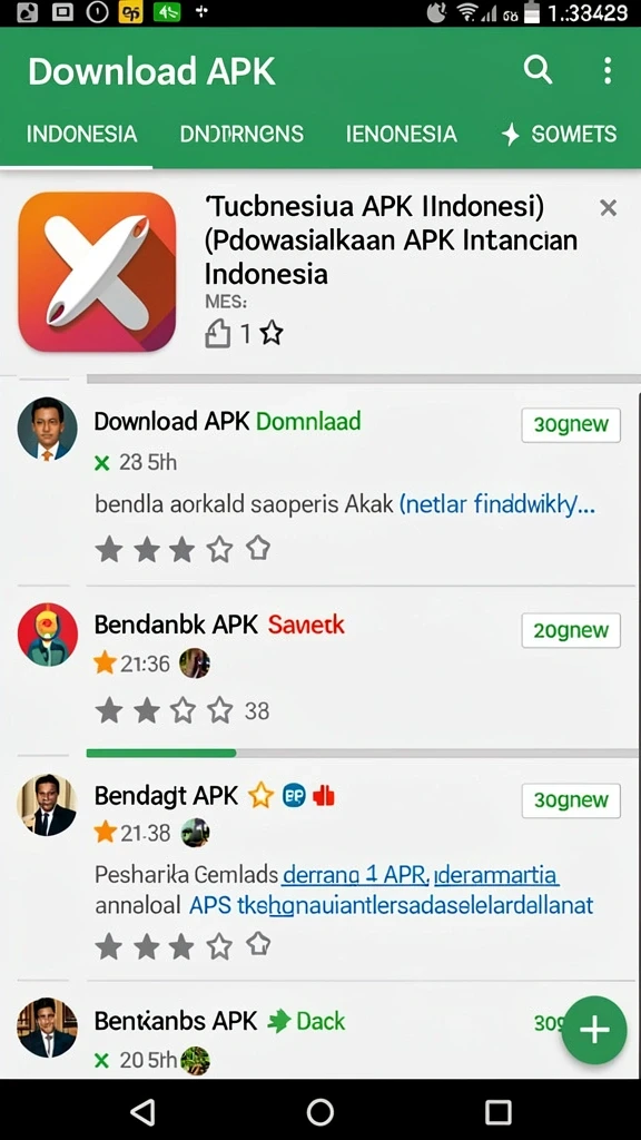 Tampilan antarmuka yang modern dan menarik.