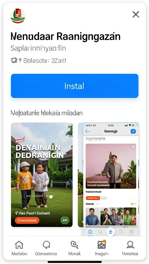 Tampilan antarmuka yang memukau dan intuitif.