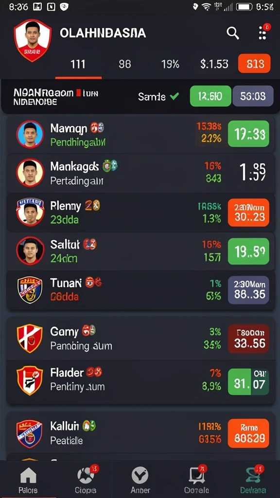Fitur komunitas yang memungkinkan interaksi antar pemain.
