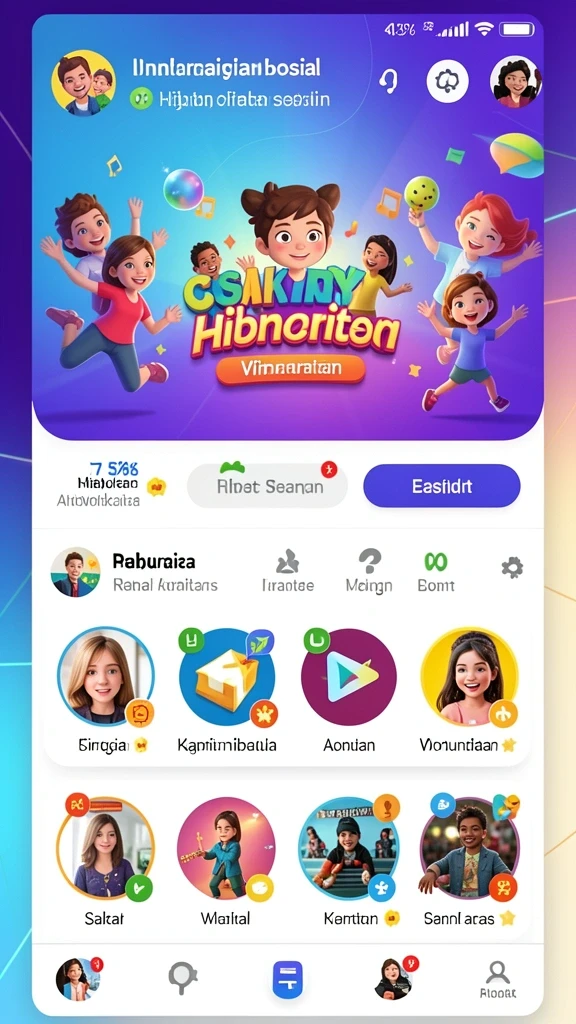 Berbagai level dengan tantangan seru.