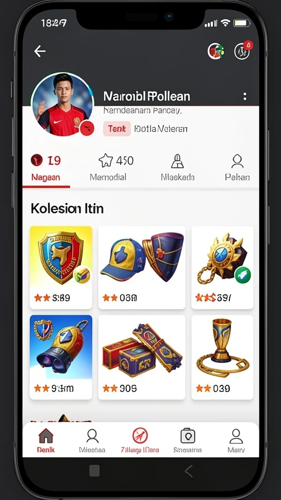 Tampilan antarmuka yang modern dan intuitif.