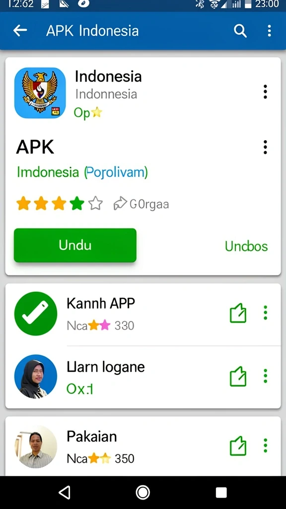 Tampilan antarmuka yang menarik dan intuitif.