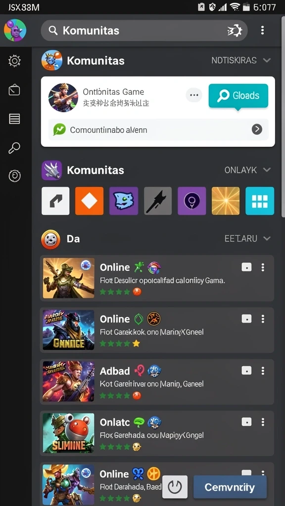 Tampilan antarmuka yang user-friendly dan modern.