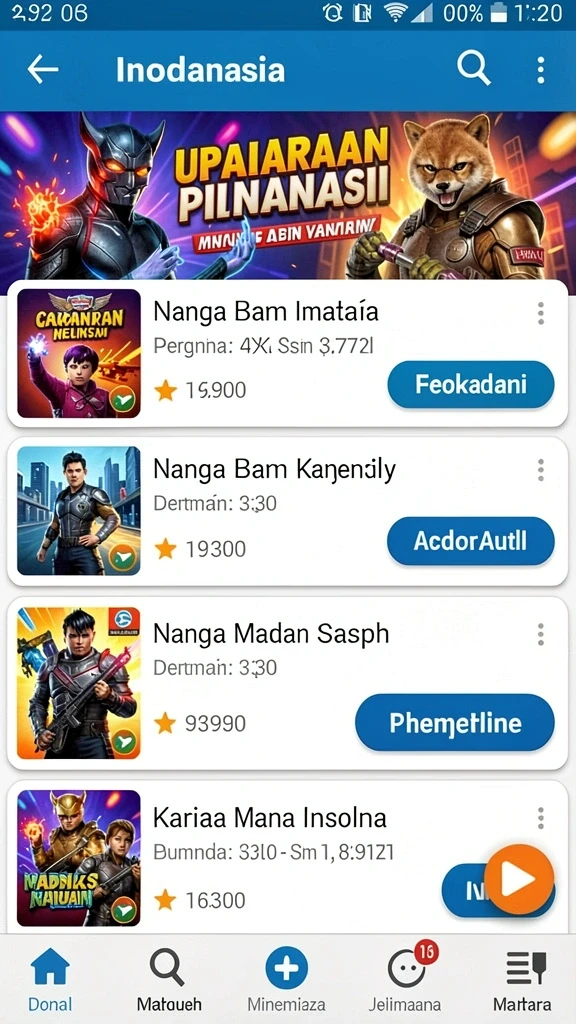 Fitur sosial yang memungkinkan interaksi antar pemain.